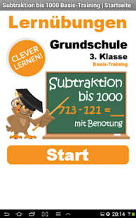 Grundschule 3. Klasse -Rechnen Screenshots 0