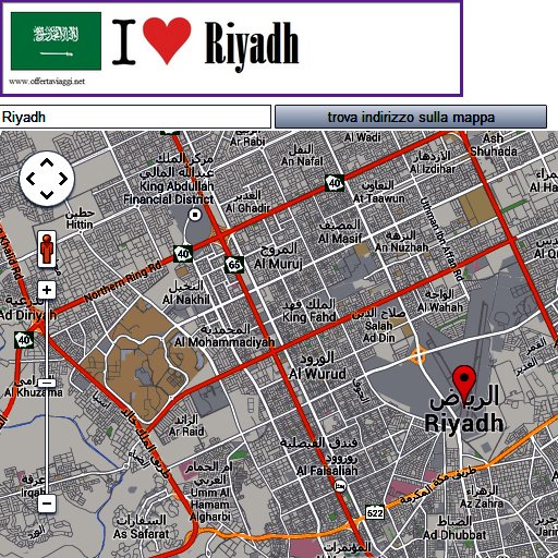 Riyadh map