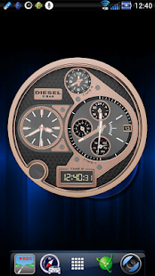 How to download Diesel DZ7261 Widget Clock 1.0 mod apk for bluestacks