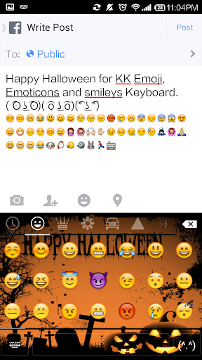 【免費個人化App】Happy Halloween Emoji Keyboard-APP點子