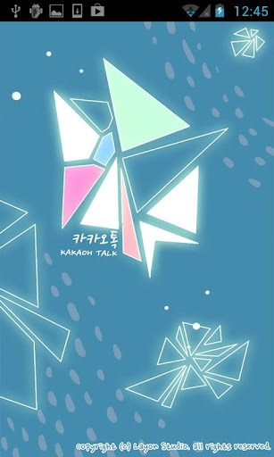 KAKAO TALK Theme Triangle Talk