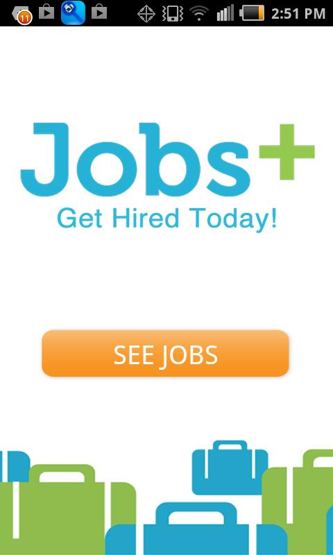 Jobs+ Screen 1