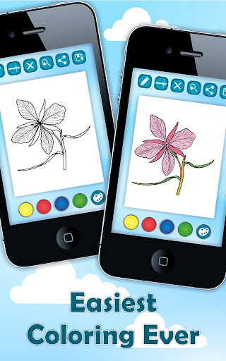 【免費家庭片App】易着色：花-APP點子