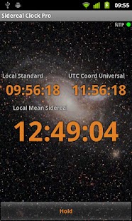 Free Sidereal Clock Pro APK for Android