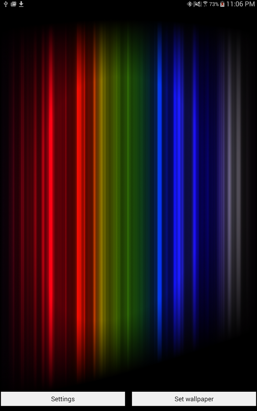 Plasmoid Colors Live Wallpaper Screen 2