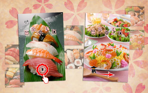 Japanese Sushi Lock Screen