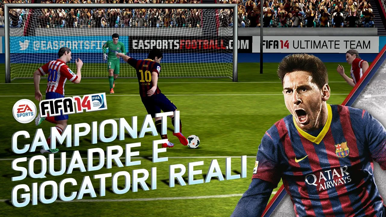 FIFA 14 finalmente disponibile per iOS e Android !!!