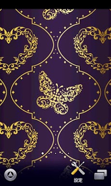 紫の蝶模様壁紙 スマホ待ち受け壁紙 Androidアプリ Applion