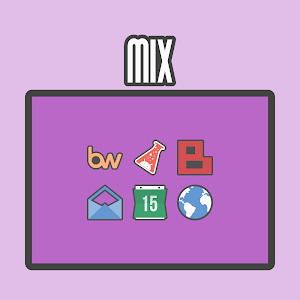 Screenshot Mix - Icon Pack v1.0.2