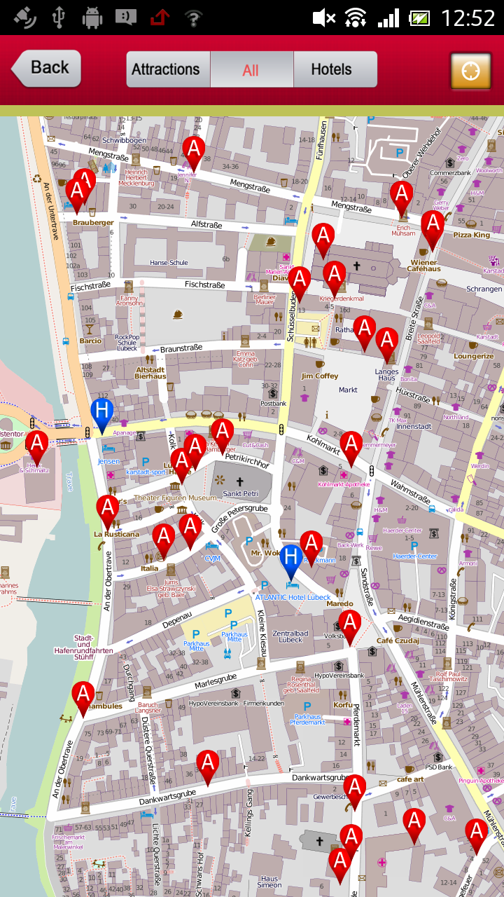 Lubeck Offline Travel Guide Screen 2
