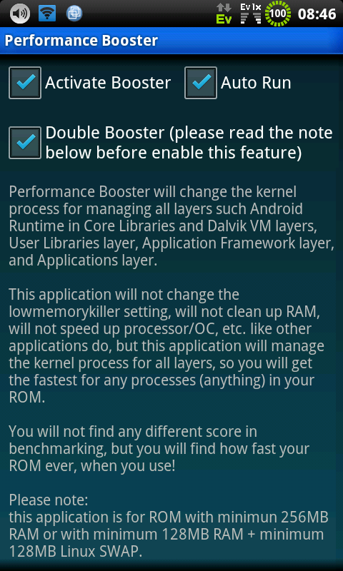 Performance Booster (root) - screenshot