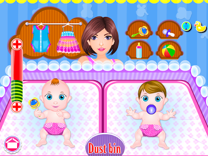 Newborn twins girls games Screenshots 15