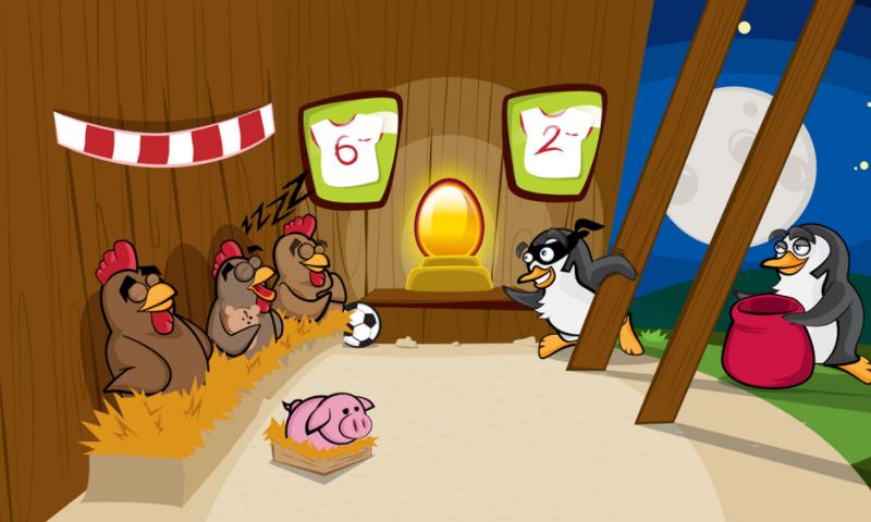 Get the Egg: Foosball Screen 2