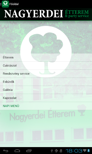 【免費生活App】Nagyerdei Étterem-APP點子