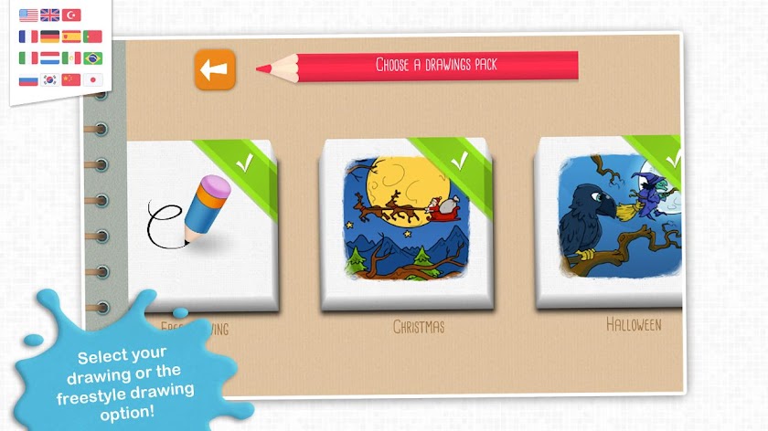 Art Studio - Drawings for Kids Screen 2
