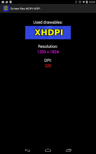 Screen Res HDPI MDPI LDPI