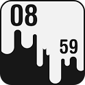 Dripping Paint Clock icon