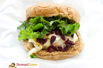Turkey Burgers with Brie And Cranberry