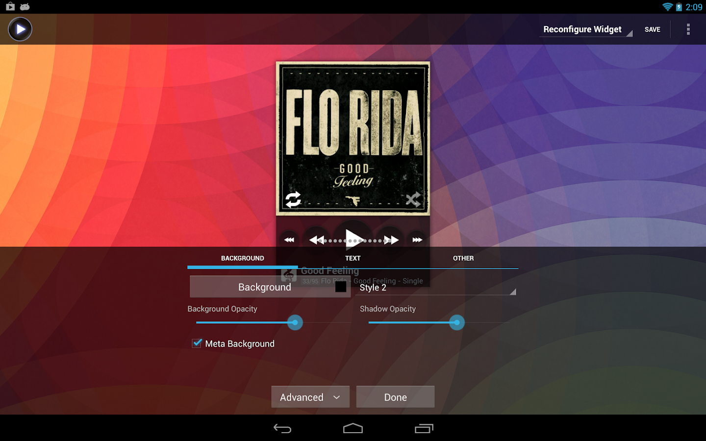 Poweramp Music Player (Trial) - screenshot