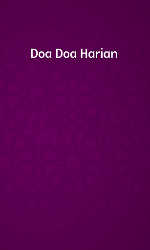 Doa Doa Harian