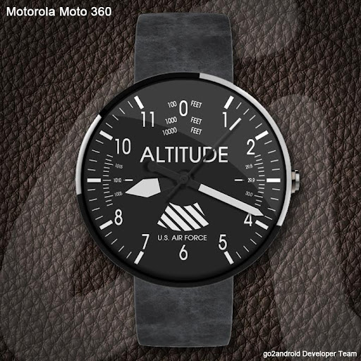 Aviator Android Wear WatchFace