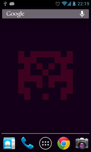 Space Invader Wallpaper