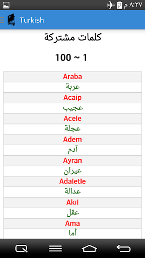 Learn Turkish free ArabicSpeak