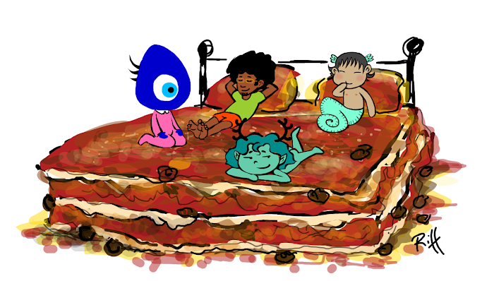 Lasagna bed