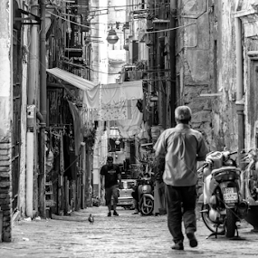 NAPOLI by Filippo Vianelli - City,  Street & Park Street Scenes