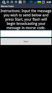Morse Code (Flash) Screenshots 0