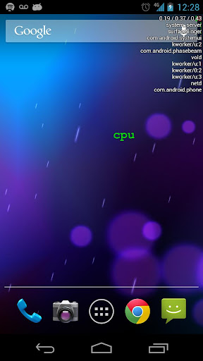 CPU Usage Overlay