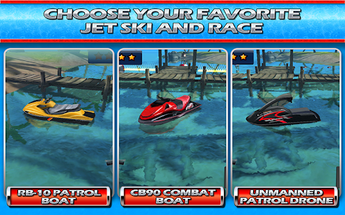 Jet Ski 3D Boat Parking Race Screenshots 17