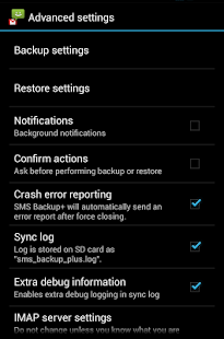 SMS Backup + - screenshot thumbnail