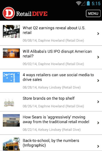 【免費新聞App】Retail Dive: News & Jobs-APP點子