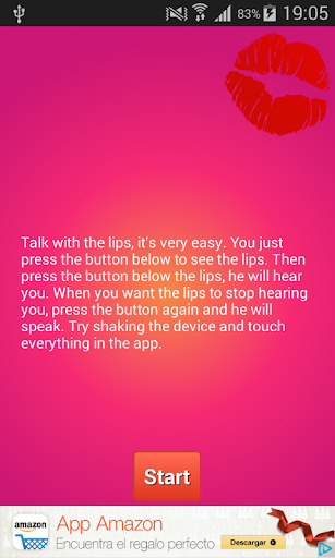 Kiss Lips Talking Free