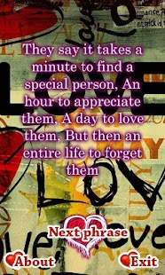 Love You - Romantic Phrases Screenshots 1 Love You - Romantic Phrases Screenshots 1