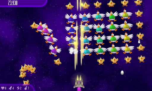 【免費街機App】Chicken Invaders 4 HD (Tablet)-APP點子