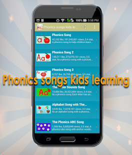 Lastest Phonics songs kids learning APK for Android