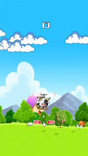 Cow Fly in Sky