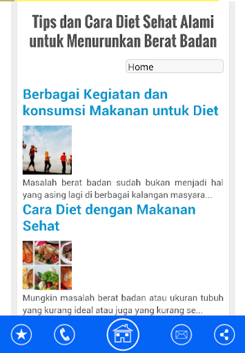 Diet Sehat Alami