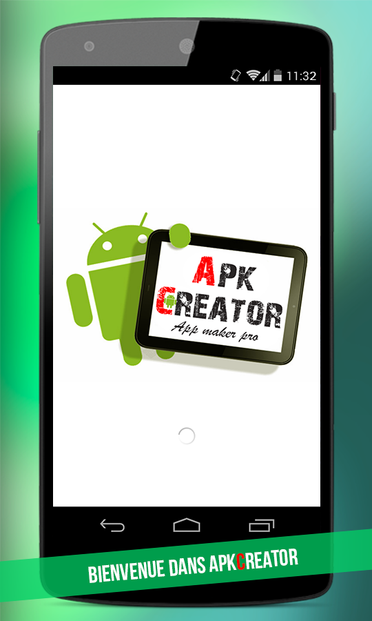 Android application ApkCreator - Web2App Pro screenshort