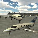 3D Plane Parking icon