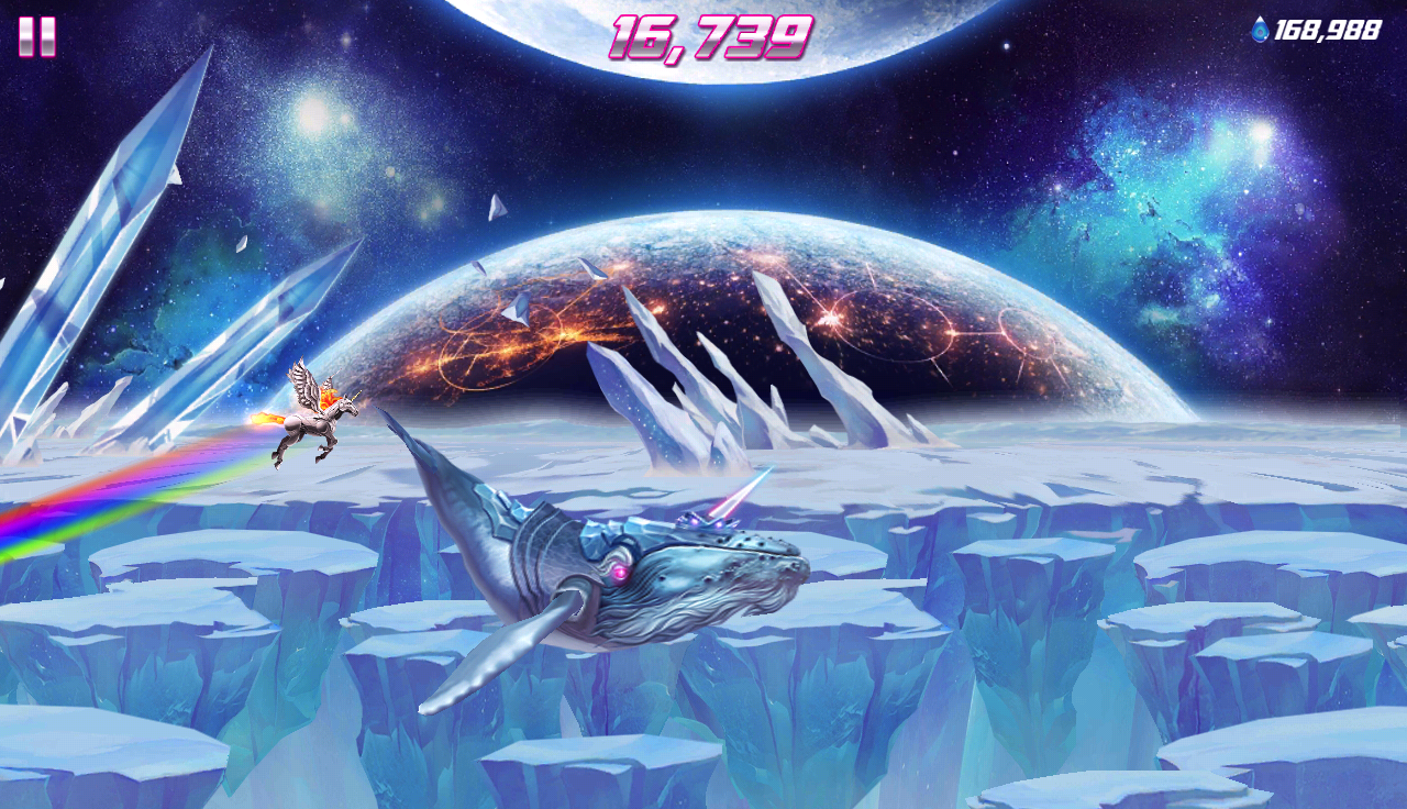   Robot Unicorn Attack 2 – Capture d'écran 