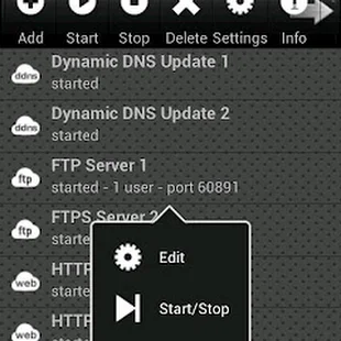 HTTPS / FTPS / SFTP Server