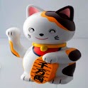 3D Beckoning cat