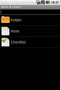 Notes & Folders Screenshots 1