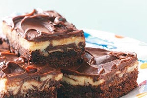 Cheesecake Brownie Squares