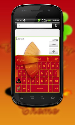 GO Keyboard Thanksgiving Theme