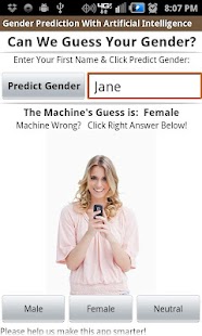 Download Gender Prediction by 1st Name APK for Android