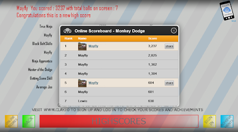 Monkey Dodge Ball poster 4